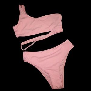 Pink bikini